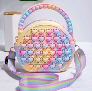 Mini bubble circle bag